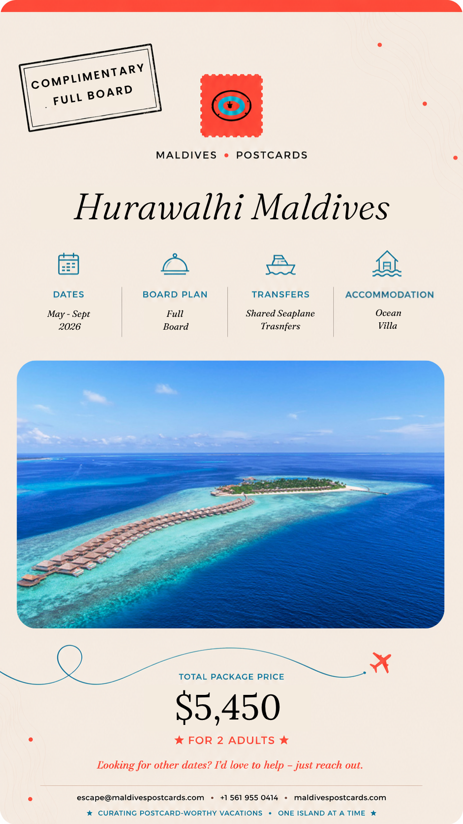 Featured Offer - Hurawalhi